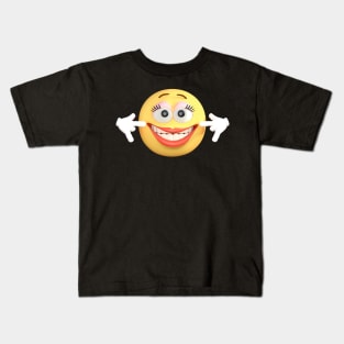 Smile Funny Emoji Happy Face Cover 2020 Kids T-Shirt